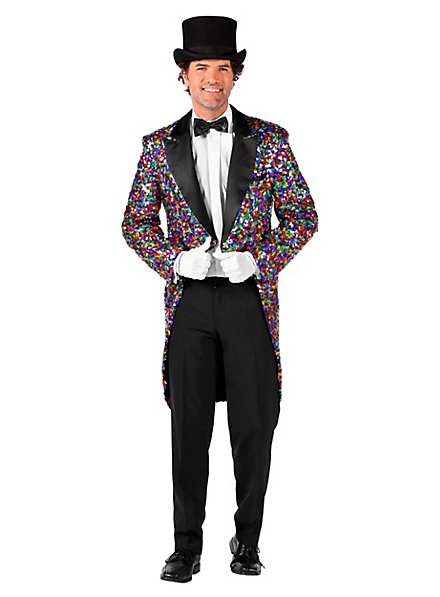 Frac da uomo glitterato