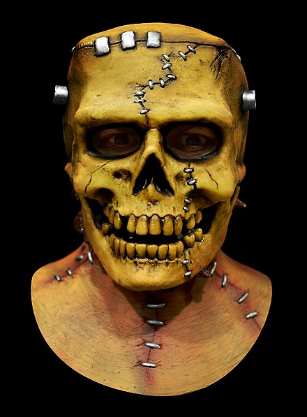 Frankenskull Maske aus Latex