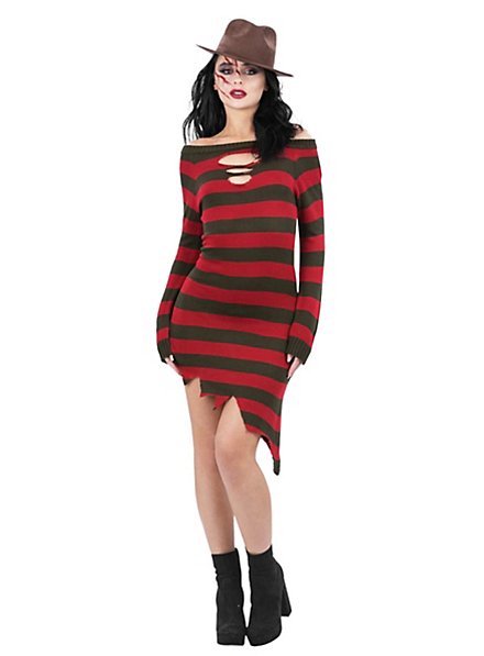 Freddy Krueger Costume Dress For Women - Maskworld.com