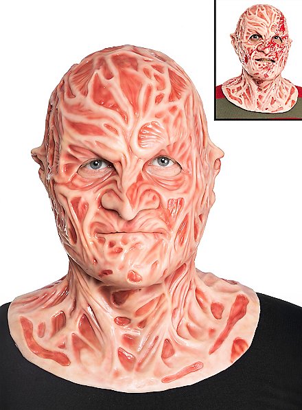 Freddy Nightmare Maske aus Silikon - Deluxe