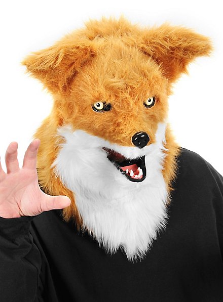 Fuchs Maske mit beweglichem Mund