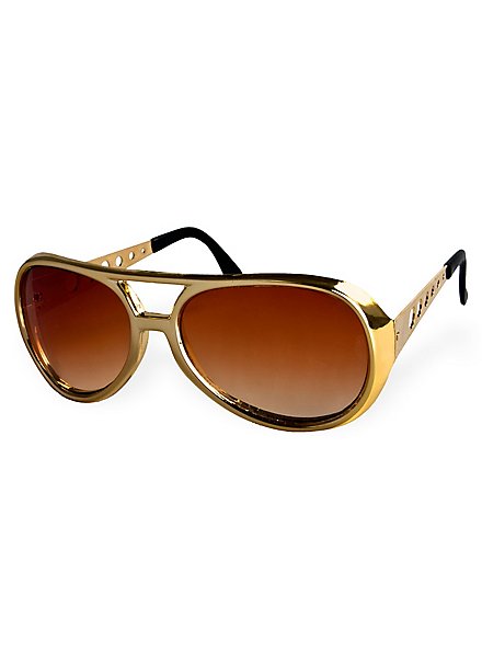 Gafas de Sol Doradas "King of Rock" Años 70