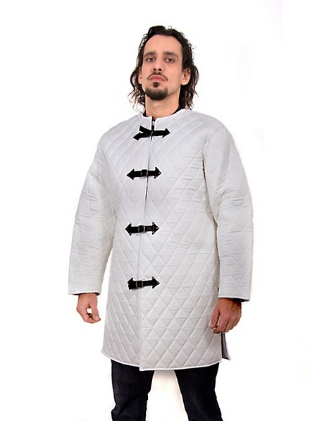 Gambeson with Buckles white 