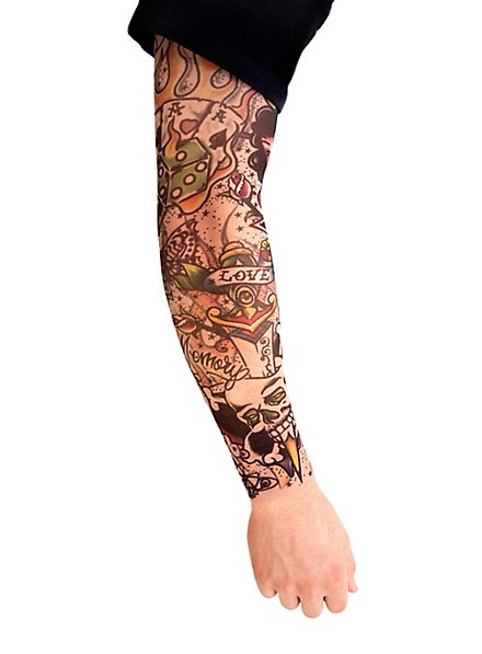 Gambler Tattoo Sleeve - maskworld.com