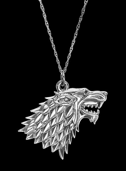 Game of Thrones Stark Silberkette