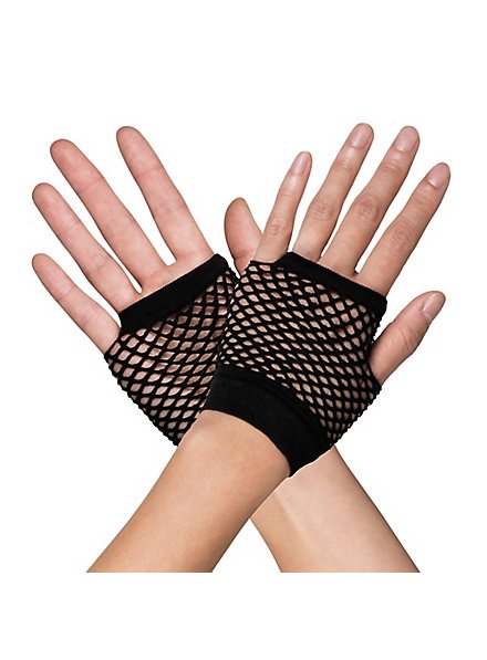Gants en filet années 80