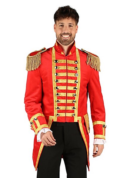 Gardejacke für Herren rot-gold