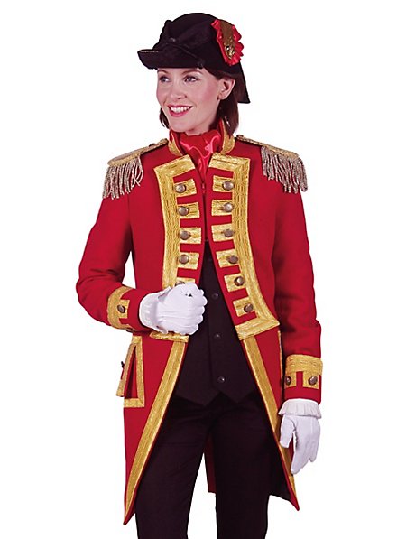 Gardeuniform für Damen rot