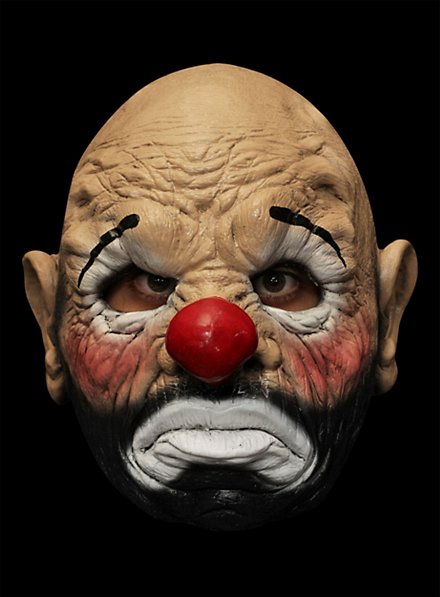 Garstiger Clown Maske des Grauens