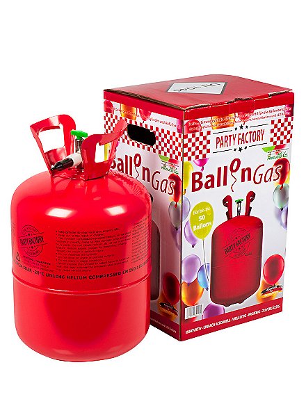 Gas elio per palloncini per circa 50 palloncini