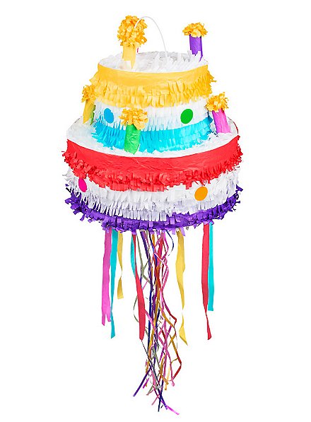 Gâteau d'anniversaire Piñata à tirer