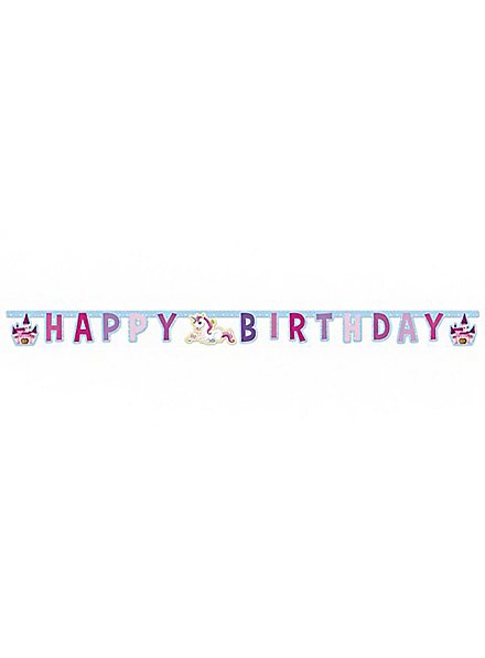 Ghirlanda di palloncini HAPPY BIRTHDAY oro foil Mylar (13 lettere