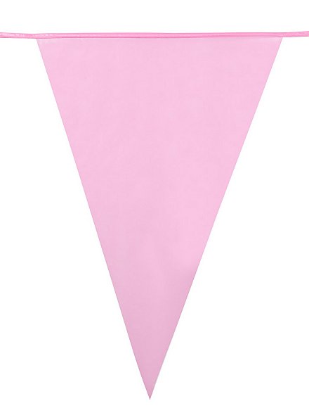 Giant pennant chain pink 10 metres