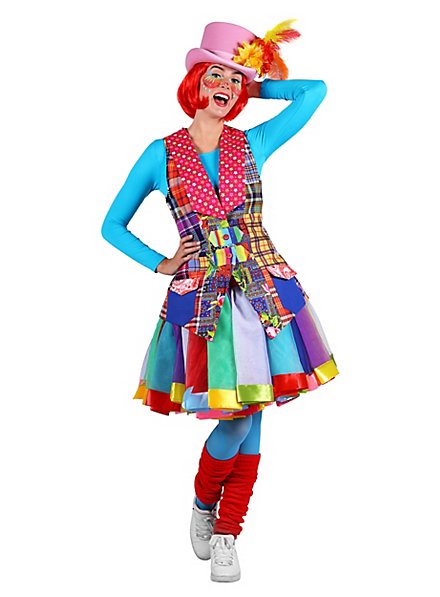 Gilet à patchwork clown pour femmes