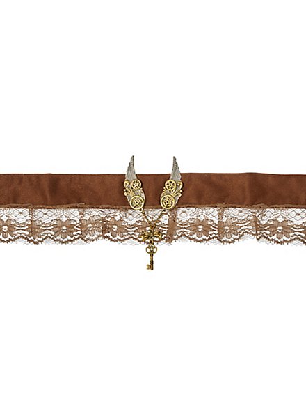 Milakoo - Girocollo Da Donna In Pelle Sintetica, Stile Gotico, In