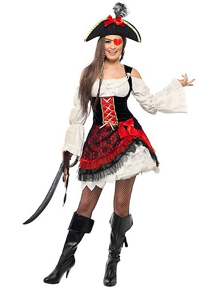 Glamour Piratin Kostüm