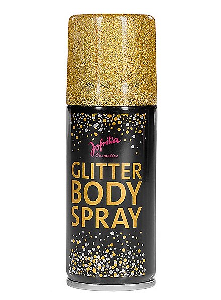 Glitter body spray gold 100 ml