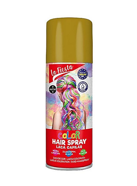 Glitter Haarspray Goud