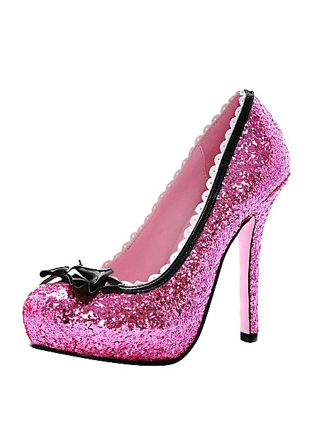 Glitter High Heels pink 