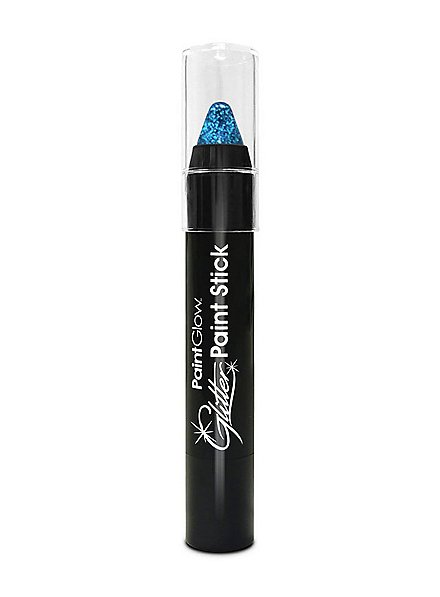 Glitzer Face Paint Stift blau