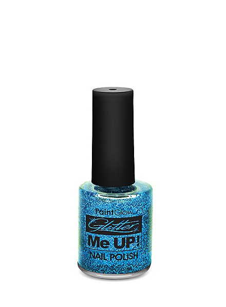 Glitzer Nagellack Blau Maskworld Com