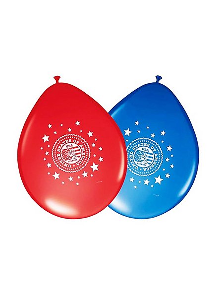Globos De Fiesta Super Bowl USA 8 Piezas
