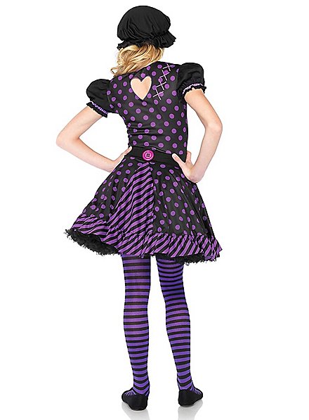 Gloomy rag doll costume for teenager - maskworld.com