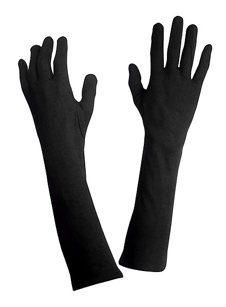 Gloves long black 