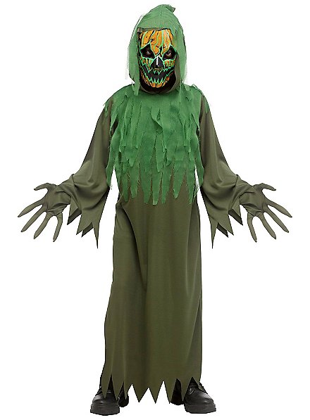Glowing death pumpkin costume for kids - maskworld.com