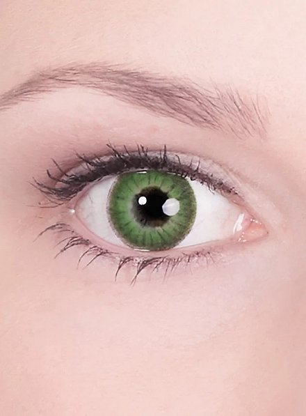 Green Contact Lenses Goblin Effect 