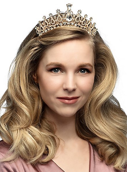 Orientalische Tiara Von Widmann — Karneval, Mottoparty & Halloween Accessoire, Glitzerndes Diadem