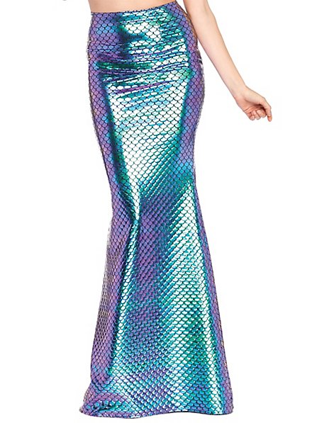 Gonna a sirena blu turchese