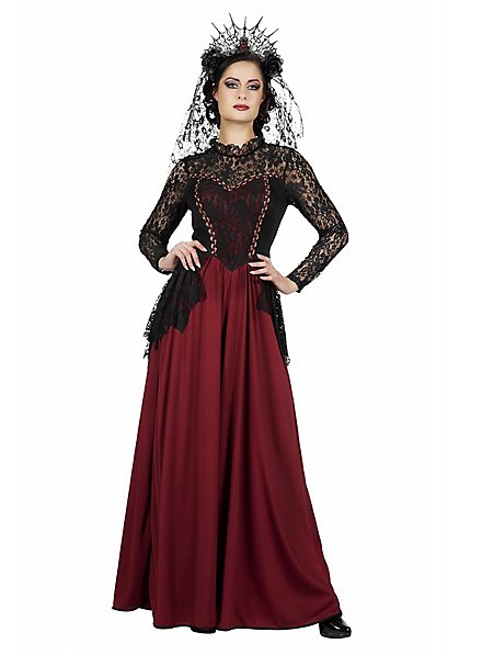 The Masquerade Gothic Victorian Velvet and Lace Vampire Gown Dress