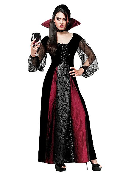5-teiliges Deluxe Kostüm Gothic Vampire für Herren Gr M/L Halloween Dracula neu 