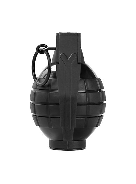 Granata a mano giocattolo nera granata LARP, manichino