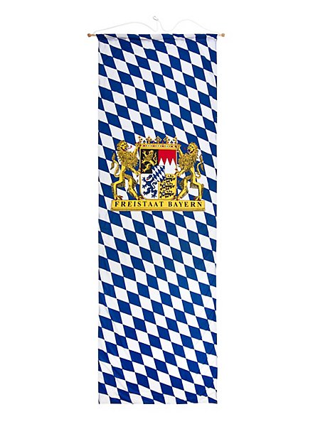 Grand drapeau État libre de Bavière