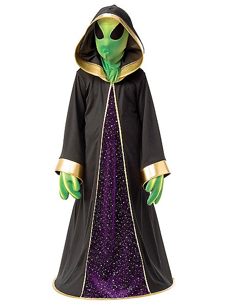 Green alien costume for kids - maskworld.com