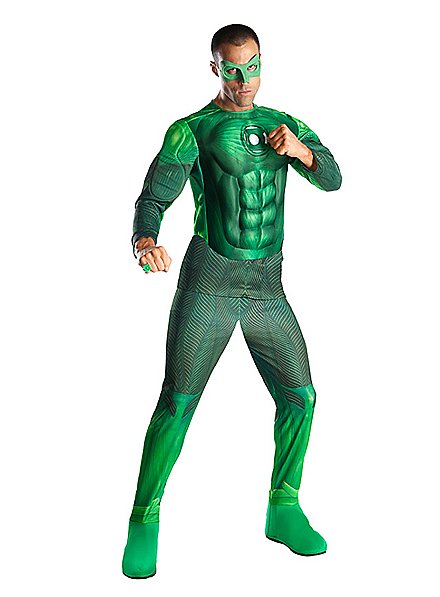 Green Lantern with Light Effect Costume