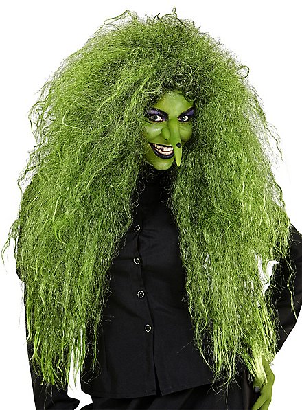 Green Witch Wig XL