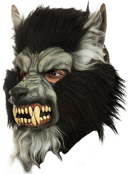 Grey Mane Werewolf Mask - maskworld.com