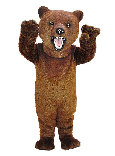 Grizzly sauvage Mascotte