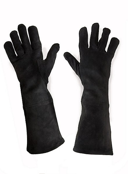 Guantes De Ante Negro