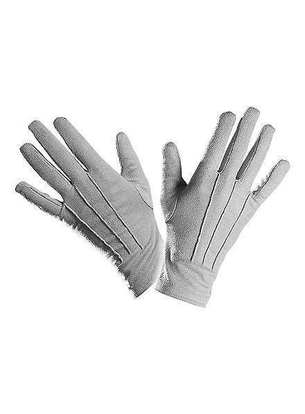 Guantes De Tela Grises