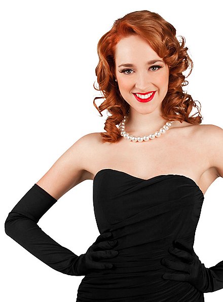 Guanti da opera neri