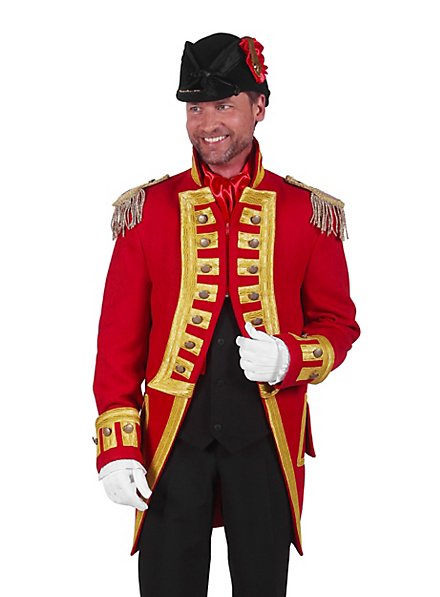 Guard uniform red
