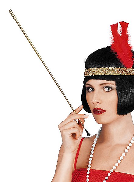 Gylden Cigaretholder Udtrækkelig