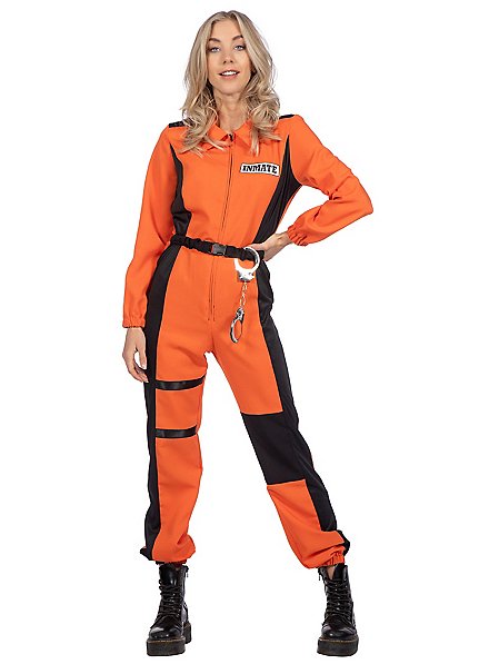 Häftling Overall für Frauen orange