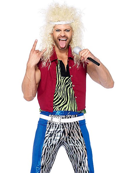 Hair Metal Rocker Costume - maskworld.com