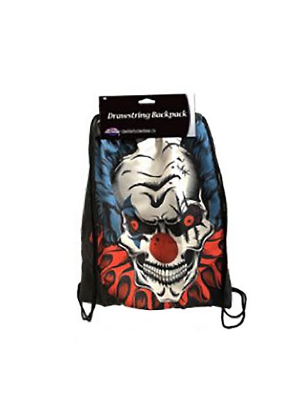 Halloween fabric bag - horror clown