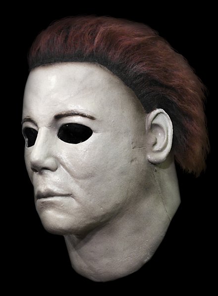HUTRADE Michael Myers Masker voor Halloween, realistisch horrormasker van latex met verstelbare pasvorm, met accessoires voor cosplay, perfect voor Halloween-feestjes en thema-evenementen (2021